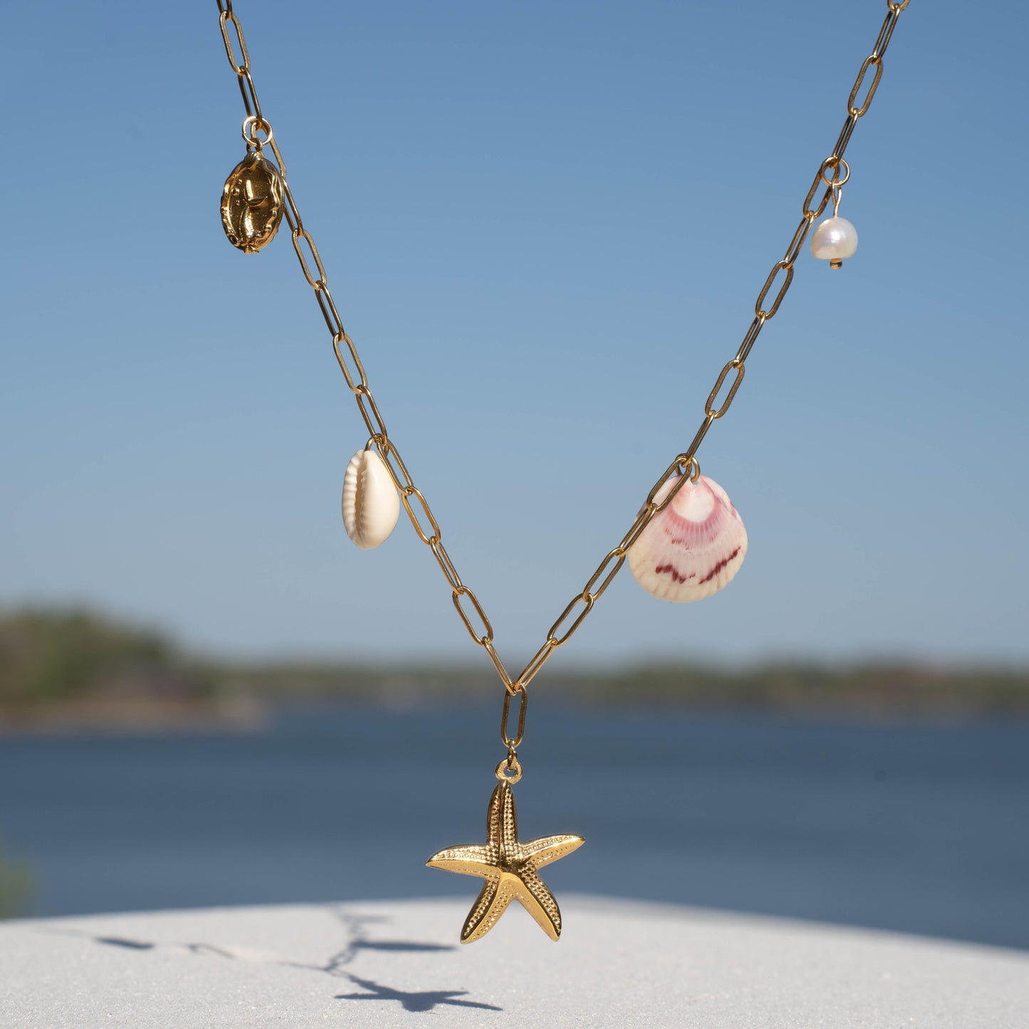 Tidea Charm Necklace