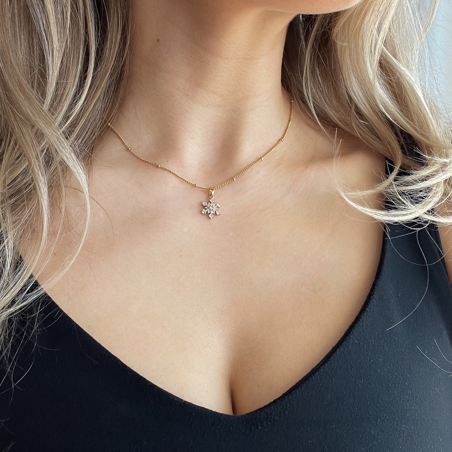 Collier flocon de neige