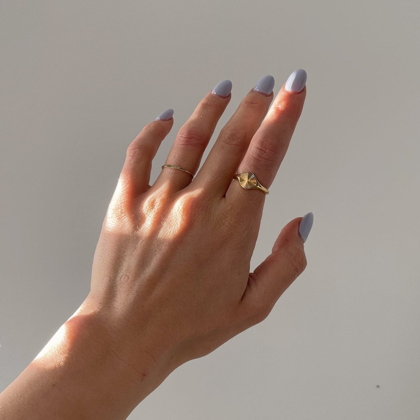 Starburst Gold Ring