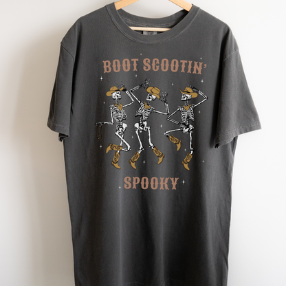 Boot Scootin' Skeletons Tee