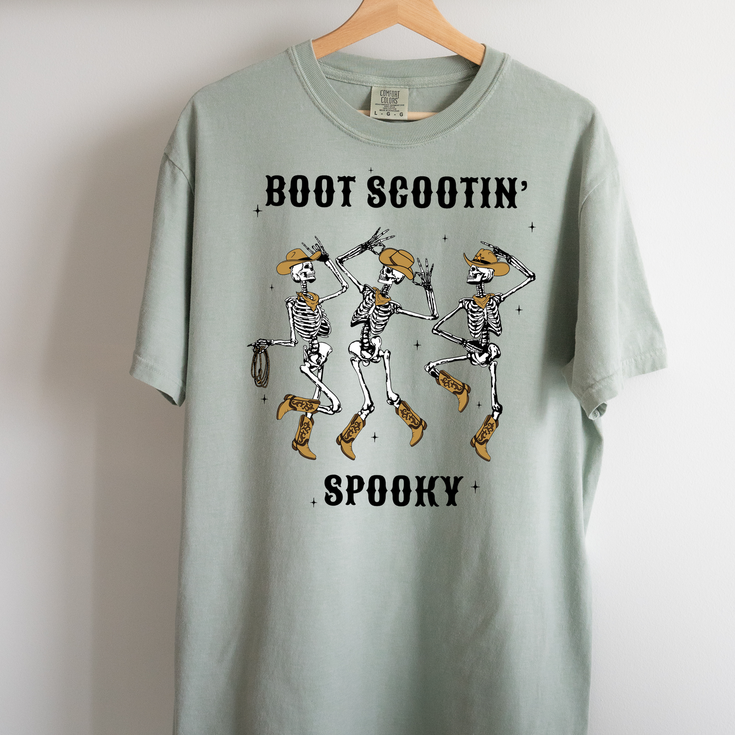 Boot Scootin' Skeletons Tee