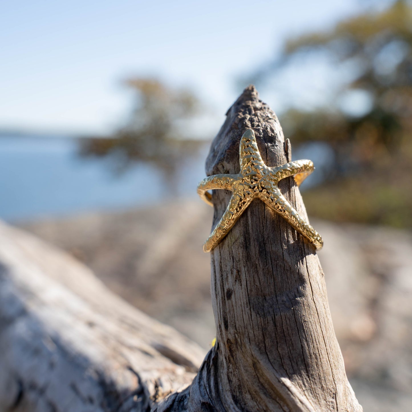 Starfish Adjustable Ring