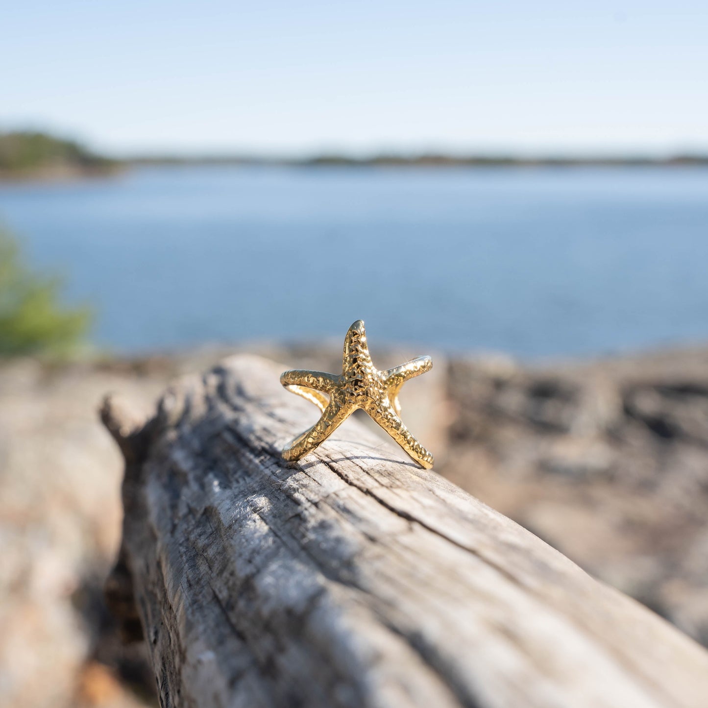 Starfish Adjustable Ring