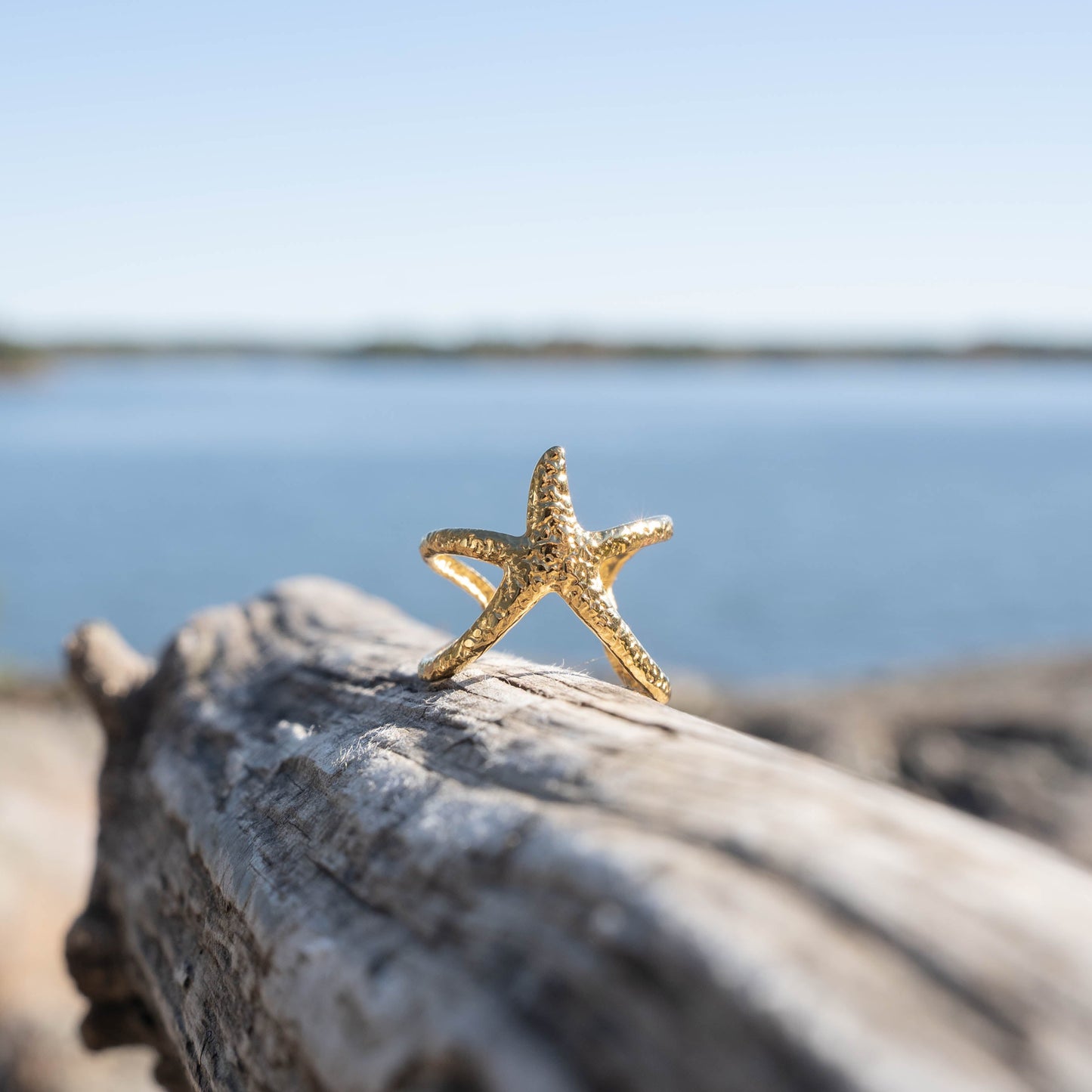 Starfish Adjustable Ring