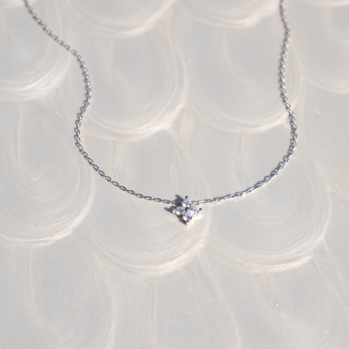 Sterling Cloverlight Necklace