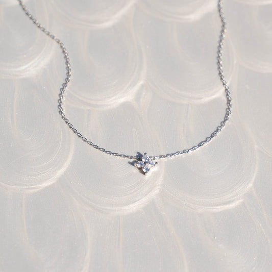 Sterling Cloverlight Necklace