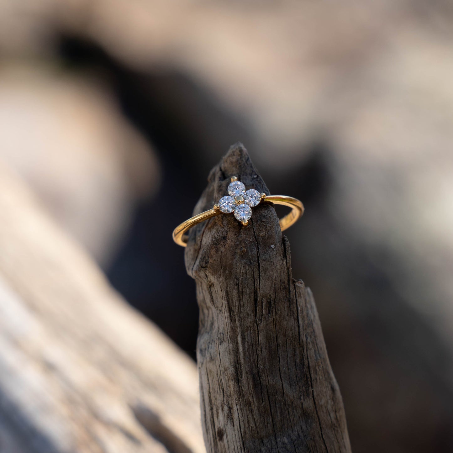 Sterling Cloverlight Ring