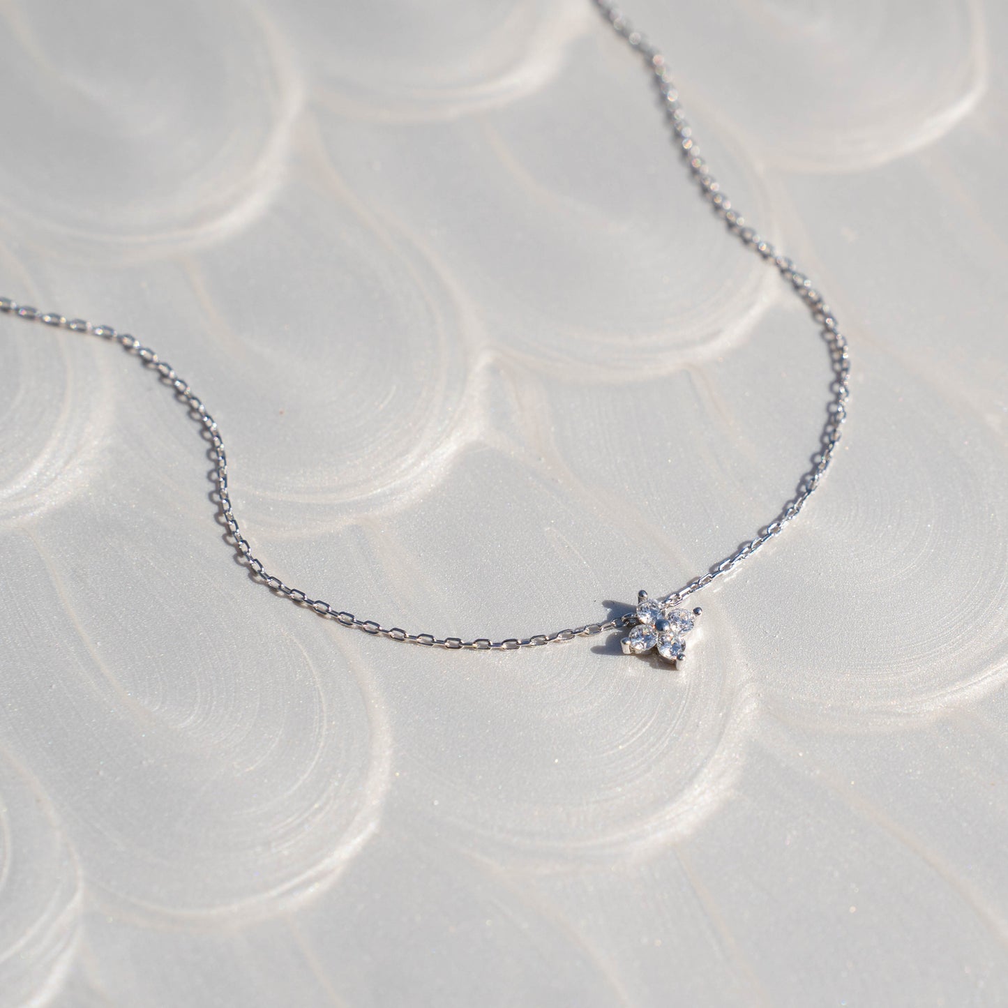 Sterling Cloverlight Necklace