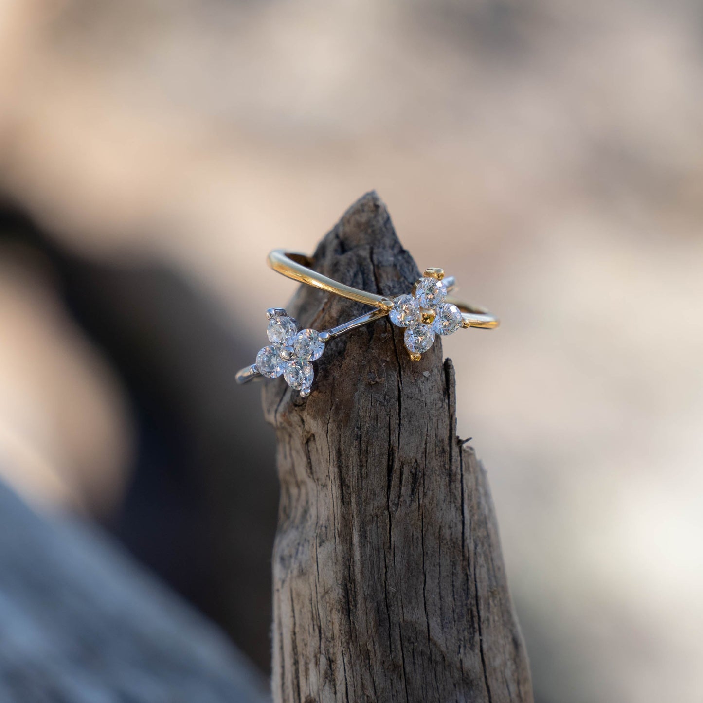 Sterling Cloverlight Ring