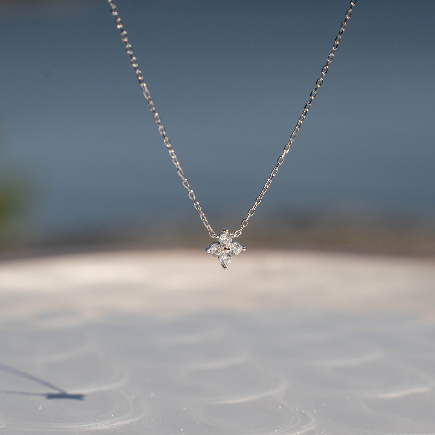 Sterling Cloverlight Necklace