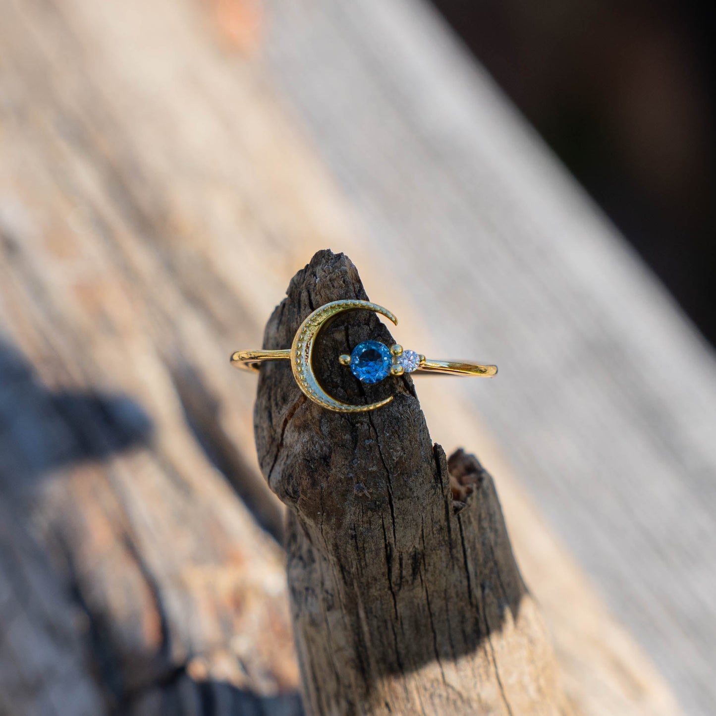 Sterling Soluna Adjustable Ring