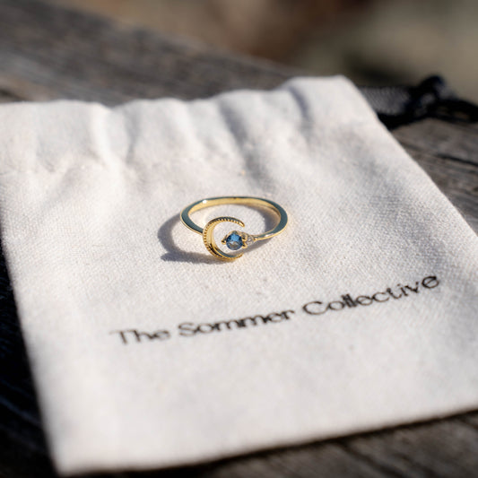 Sterling Soluna Adjustable Ring