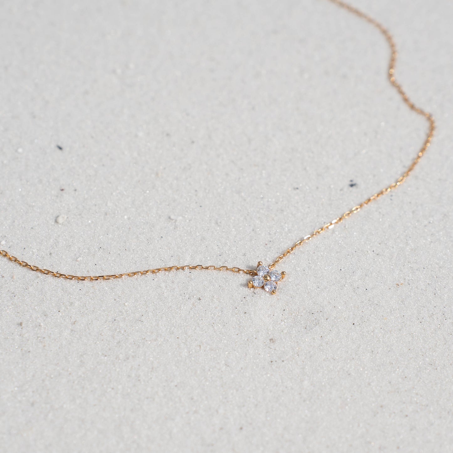 Sterling Cloverlight Necklace