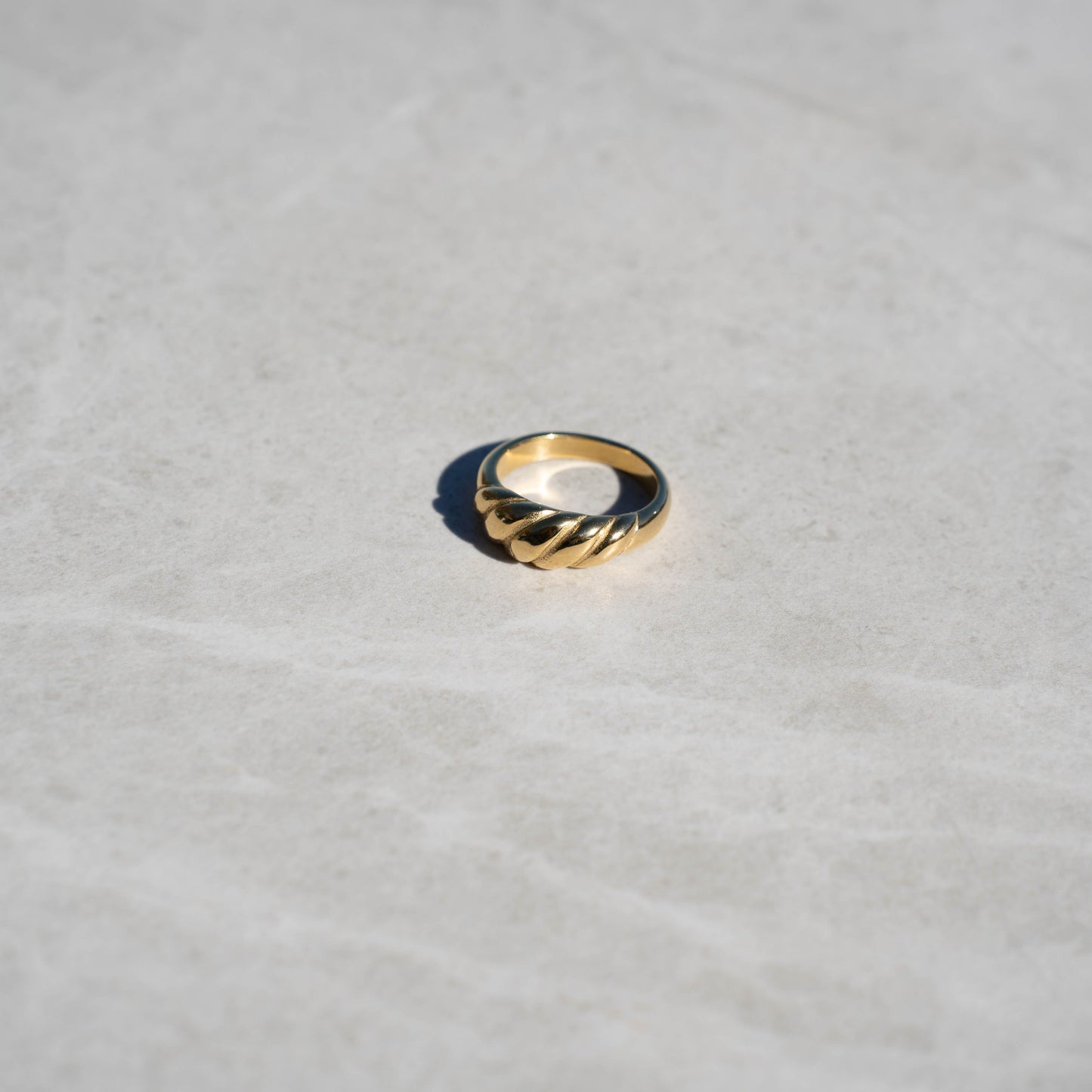 Angulate Gold Ring