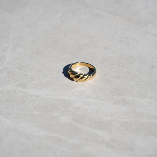 Angulate Gold Ring