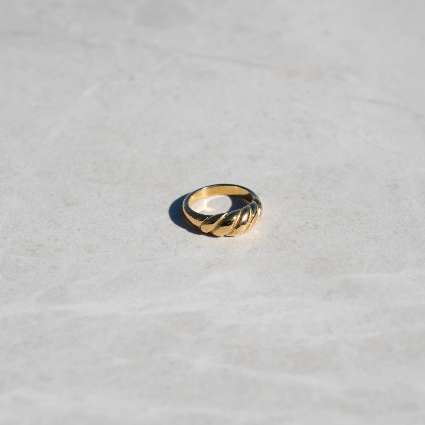 Angulate Gold Ring