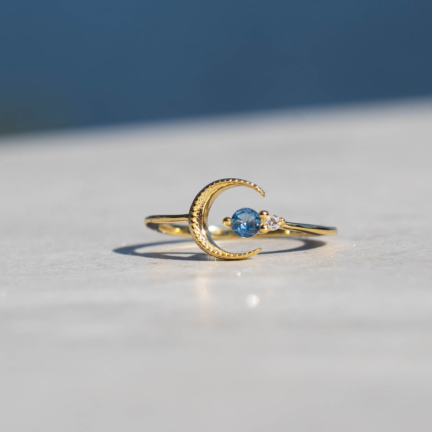 Sterling Soluna Adjustable Ring