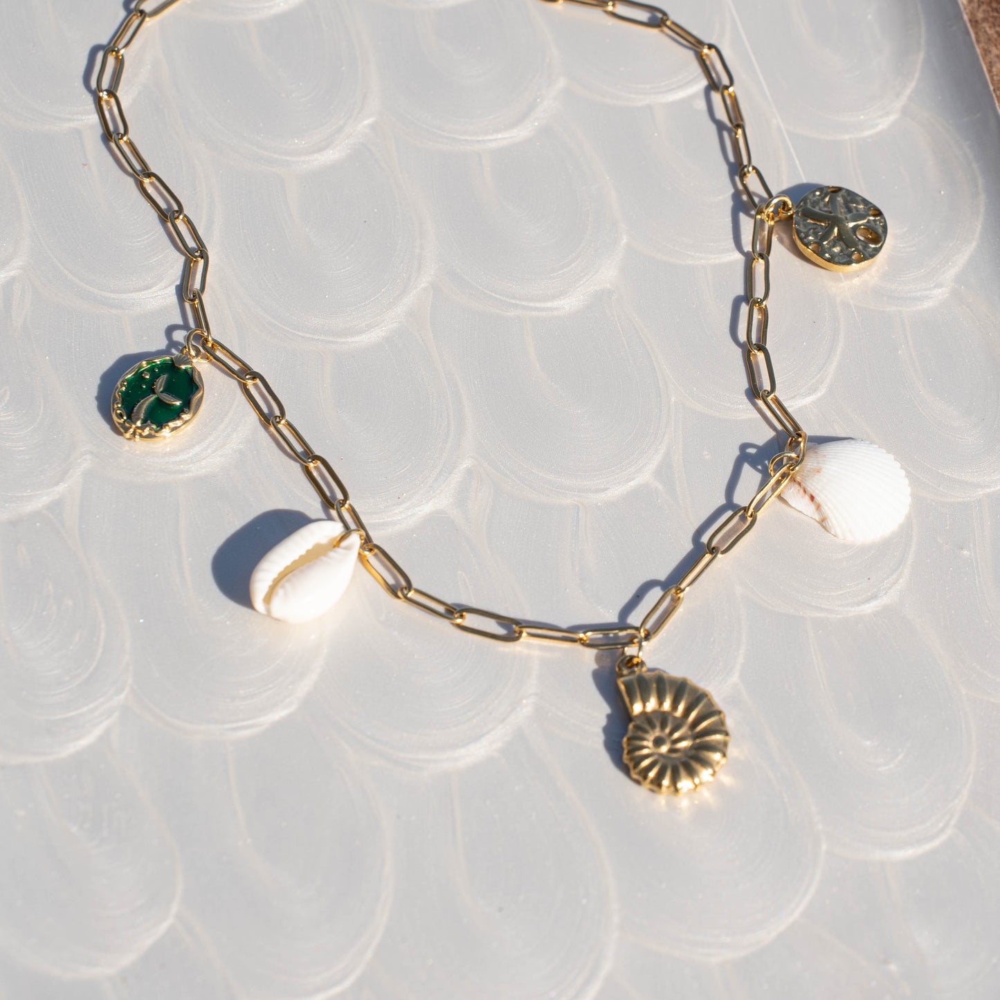 Beachcomber Charm Necklace