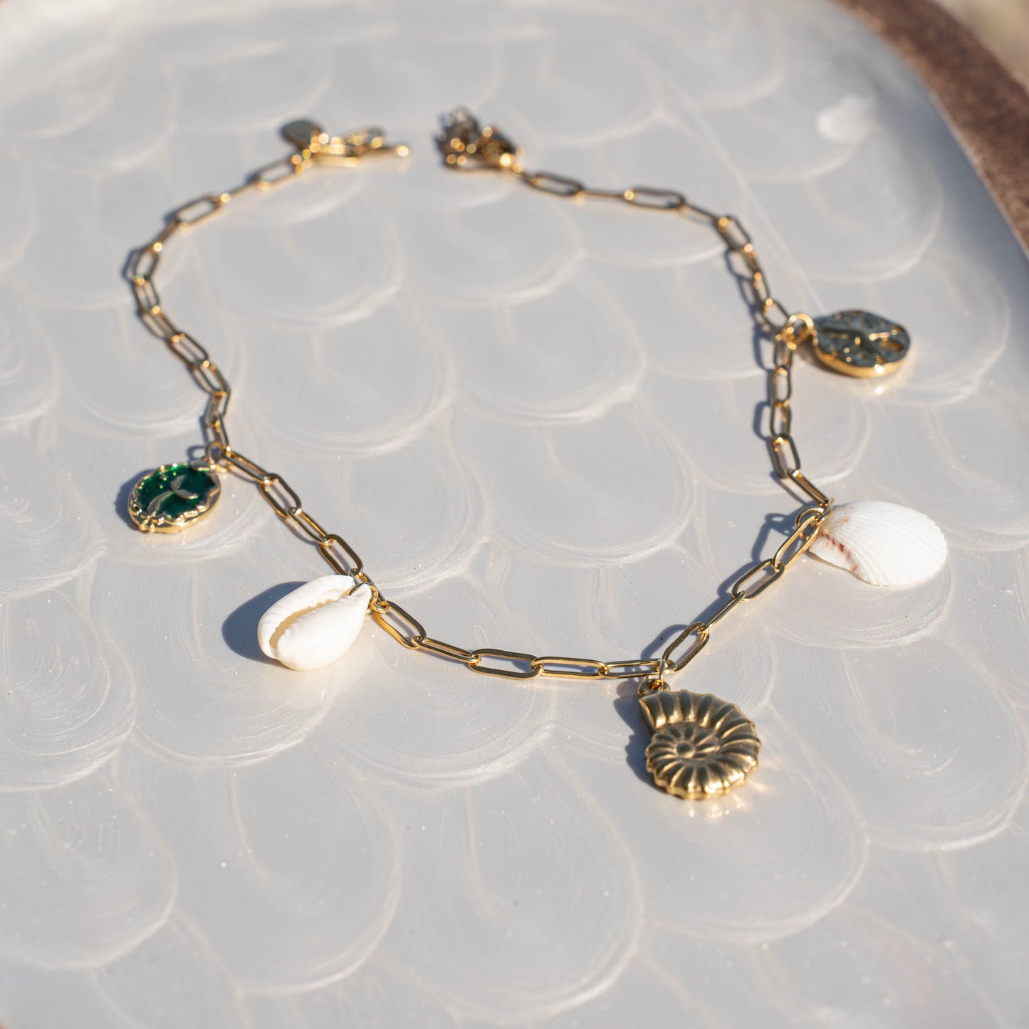 Beachcomber Charm Necklace