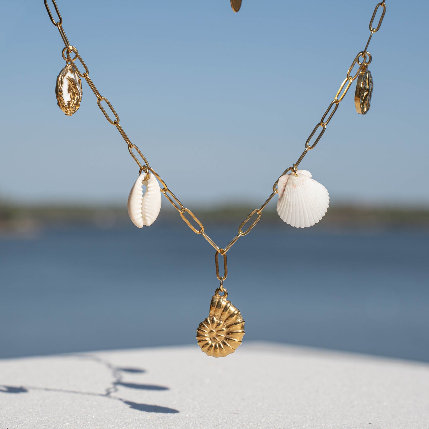 Beachcomber Charm Necklace
