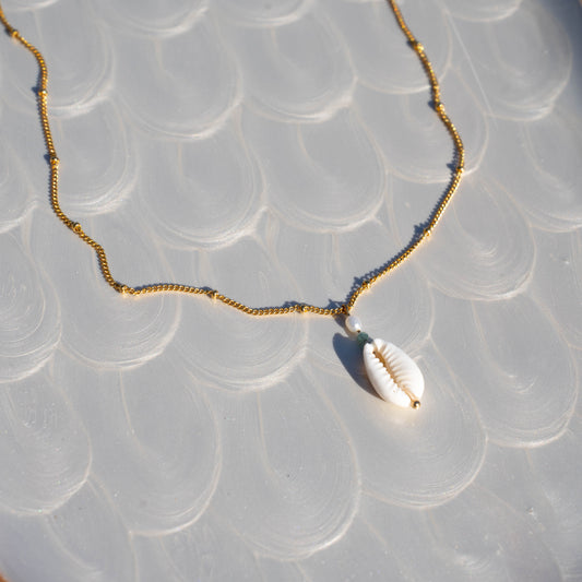 Coastal Cowrie Necklace