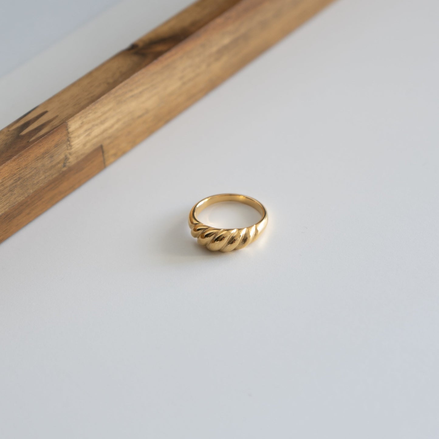 Angulate Gold Ring